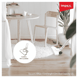 IMPEX | VC 4707 | HAND HELD VACUUM CLEANER | WHITE