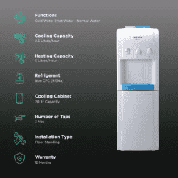 VOLTAS WD MINIMAGIC | PURE R FS WCC WATER DISPENSER | WHITE