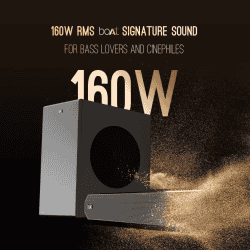 boAt Aavante Bar Home Theatre Soundbar Speaker | Dolby | Premium Black | A2060