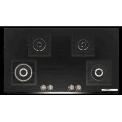 BOSCH  |  PNF9B6G20I | 4 Burners | Series 4 | | 90 cm | Tempered glass Brass Burner  Glass Automatic Hob