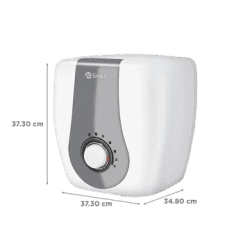 AO Smith | finesse | 15 L | Storage Water Geyser | White