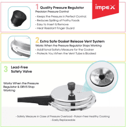 Impex Norma 10 Pressure Cooker | 10 L