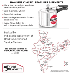 Hawkins Pressure Cooker | Classic 3L  | CL3T