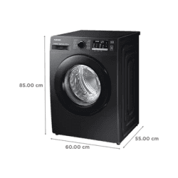 SAMSUNG | WW80TA046AB1TL | 8 KG 5 STAR INVERTER FULLY AUTOMATIC FRONT LOAD  WASHING MACHINE | BLACK