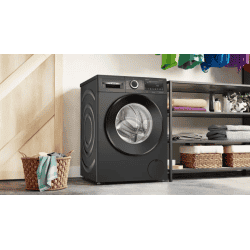 BOSCH | WGA1320TIN | 8 KG 5 STAR FULLY AUTOMATIC FRONT LOAD WASHING MACHINE | BLACK GREY