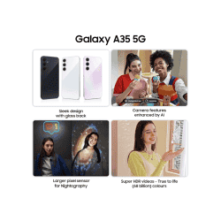 Samsung Galaxy A35 5G | 8 GB |128 GB | Awesome Navy