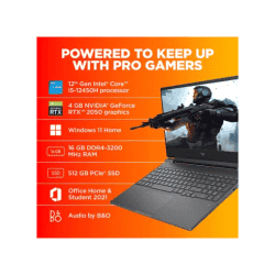 HP Victus Gaming Laptop | Intel Core i5 | 12th Gen | 12450H | 8 GB | 512 GB SSD | Mica Silver | 15 fa1312TX