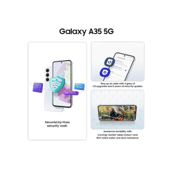 Samsung Galaxy A35 5G | 8GB | 128GB | Awesome Iceblue