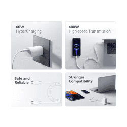 Xiaomi Hyper Charge Cable | C Type | 60W | White
