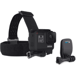 GO PRO HEADSTRAP AND QUICK CLIP BALCK ACHOM-001