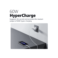 Xiaomi Hyper Charge Cable | C Type | 60W | White
