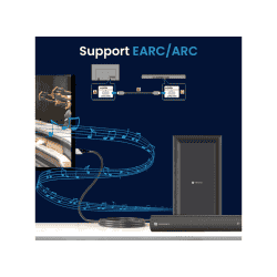 Portronics Konnect SYNC HDMI Cable | 1.5M