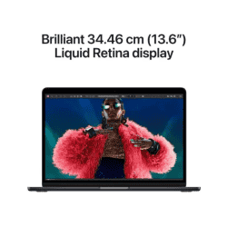 Apple Macbook Air M3 Chip |  8GB RAM | 512 GB SSD |  8 Core | Midnight |  MRXW3HN/A