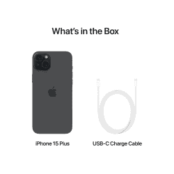 Apple iPhone 15 plus | 128GB | Black