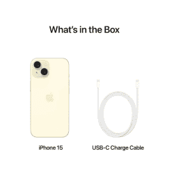 Apple iPhone 15 | 256GB | Yellow