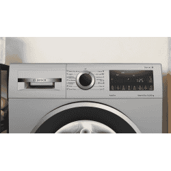 BOSCH Series 6 Fully Automatic Front Load Washer Dryer | 10.5/6 kg | 5 Star | Silver | WNA264U9IN