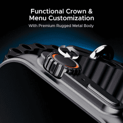 boAt Wave Glory Pro | 1.96 | Amoled | SpO2 | Active Black