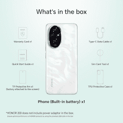 HONOR 200 5G | 12 GB | 512 GB | 6.7 inch | Moonlight White