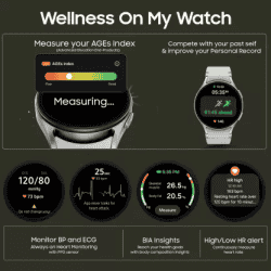 Samsung Galaxy Watch7  | 44mm | LTE  | Silver | SM-L315FZSAINS