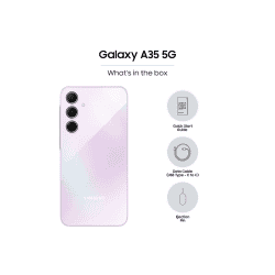 Samsung  Galaxy A35 5G | 8 GB | 128 GB | Awesome Lilac