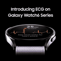 SAMSUNG Galaxy Watch6 | Bluetooth  | Graphite Strap | 40mm
