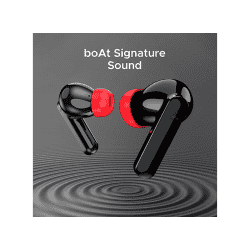 boAt Airdopes Ultra Plus | TWS in Ear Earbuds | 50 HRS Playback|  4-MIC ENx Technology | ASAP Charge | Active Black
