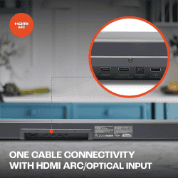 JBL Cinema SB590 Soundbar | Deep Bass | Dolby Atmos | 3.1 Channel | JBLSB590BLKIN RS