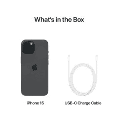 Apple iPhone 15 | 512 GB | Black