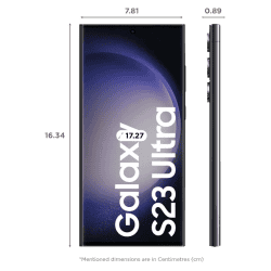 Samsung Galaxy S23 Ultra 5G | 12 GB | 256 GB | Phantom Black