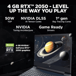 HP Victus | Intel Core i5 | 12th Gen 12450H - 8 GB |512 GB SSD | 4 GB Graphics | NVIDIA GeForce RTX 2050 15fa1226TX | 15.6 inch | Performance Blue | 15-fa1226TX