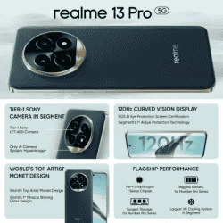 realme 13 Pro 5G | 12 GB RAM | 512 GB | Emerald Green