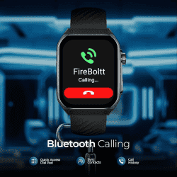 Fire Boltt ARC | 1.96 inch | AMOLED Bluetooth | Black