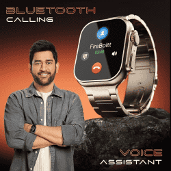Fire Boltt Dapper | 2.15 inch | Bluetooth | Titanium Chain | BSW189