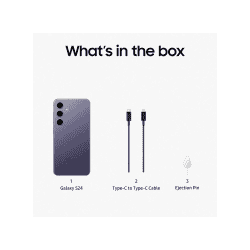 Samsung Galaxy S24 5G | 8 GB | 256 GB | Cobalt Violet | SM-S921BZVCINS