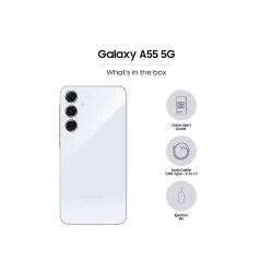Samsung  Galaxy A55 5G | 8 GB | 128GB | Awesome Iceblue