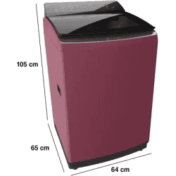 BOSCH | Fully Automatic Top Load Washing Machine | 8 kg |  Maroon | WOE802I7IN