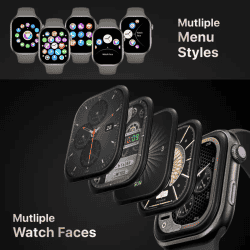 Fire Boltt Brillia Smartwatch | 51.3mm  | Largest Amoled | Bluetooth |  Champagne