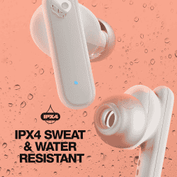 Skullcandy Smokin True Wireless Earbuds | Bone Orange | S2TAW R740