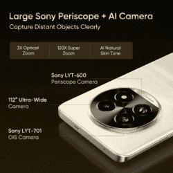realme 13 Pro+ 5G | 8 GB RAM | 256 GB | Monet gold