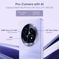 realme 13 Pro 5G | 8 GB RAM | 128 GB | Monet Purple