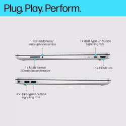 ‎HP Laptop 15s | Intel Core i3 12th Gen 1215U | 8 GB | 1 TB SSD | 15.6 Inch | Natural silver | 15S-FQ5328TU