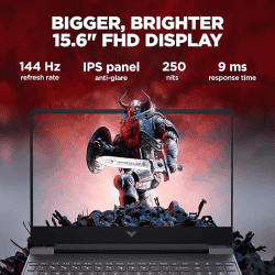 HP Victus 15 |  Intel Core i5 13th Gen 13420H | 16 GB | 1 TB SSD | NVIDIA GeForce RTX 2050 | 15.6 Inch |  Silver | 15-FA1307TX
