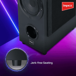 Impex Thunder T9 Tower speaker | 60 W | Remote Control | ‎Black