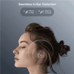 boAt Nirvana Ion True Wireless Earbuds |  Bionic Mode | Blazing Comet