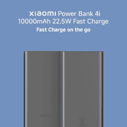 Xiaomi Power Bank 4i | 10000mAh | 22.5W Fast Charge |  Black