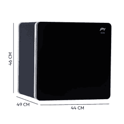 Godrej Qube Personal Standard Single door Refrigerator | 30 L | Black | TEC Qube HS Q103