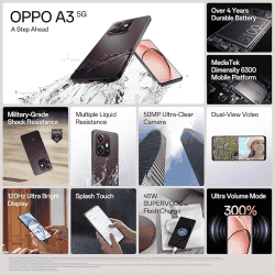 OPPO A3 5G | 6 GB | 128 GB | Nebula Red