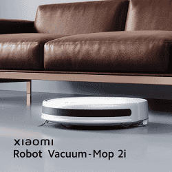 MI Xiaomi Robot Vacuum-Mop 2i 2200 Pa Powerful Suction 450 mL | Electronically Controlled  | 270 mL Water Tank  | remotely via app Alexa GA Enabled | White