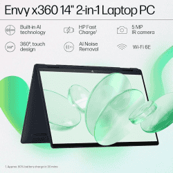 HP ENVY Intel Core Ultra 7 155U | 32 GB | 1 TB SSD | 14-fc0100TU | 14 inch | Atmospheric Blue | 14-FC0100TU