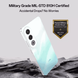 OPPO K12x 5G | 45W | 8 GB RAM | 256 GB  | Breeze Blue